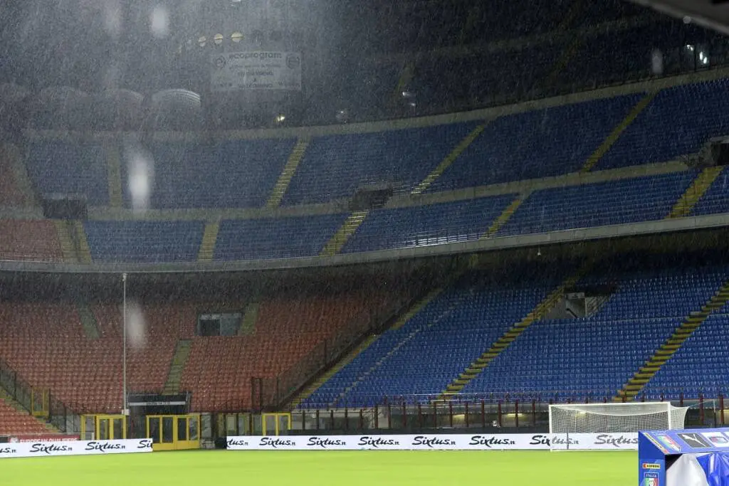 Nicchi Conte Albertini Infantino Coronavirus Serie A coronavirus Milan-Genoa Pradè Calhanoglu Commisso Lega Serie A Ante Rebic diego laxalt Rebic Paquetà ricardo rodriguez Rebic Stefano Pioli Kessié nuovo San Siro Milan-Sassuolo