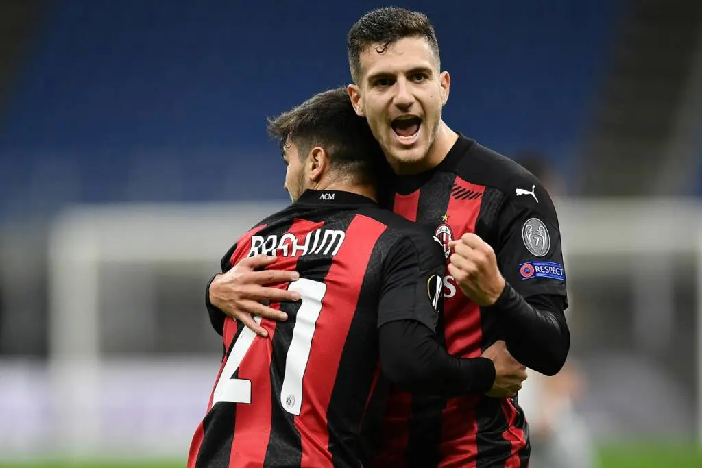 Diogo Dalot e Brahim Diaz
