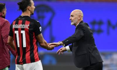 Ibrahimovic e Pioli