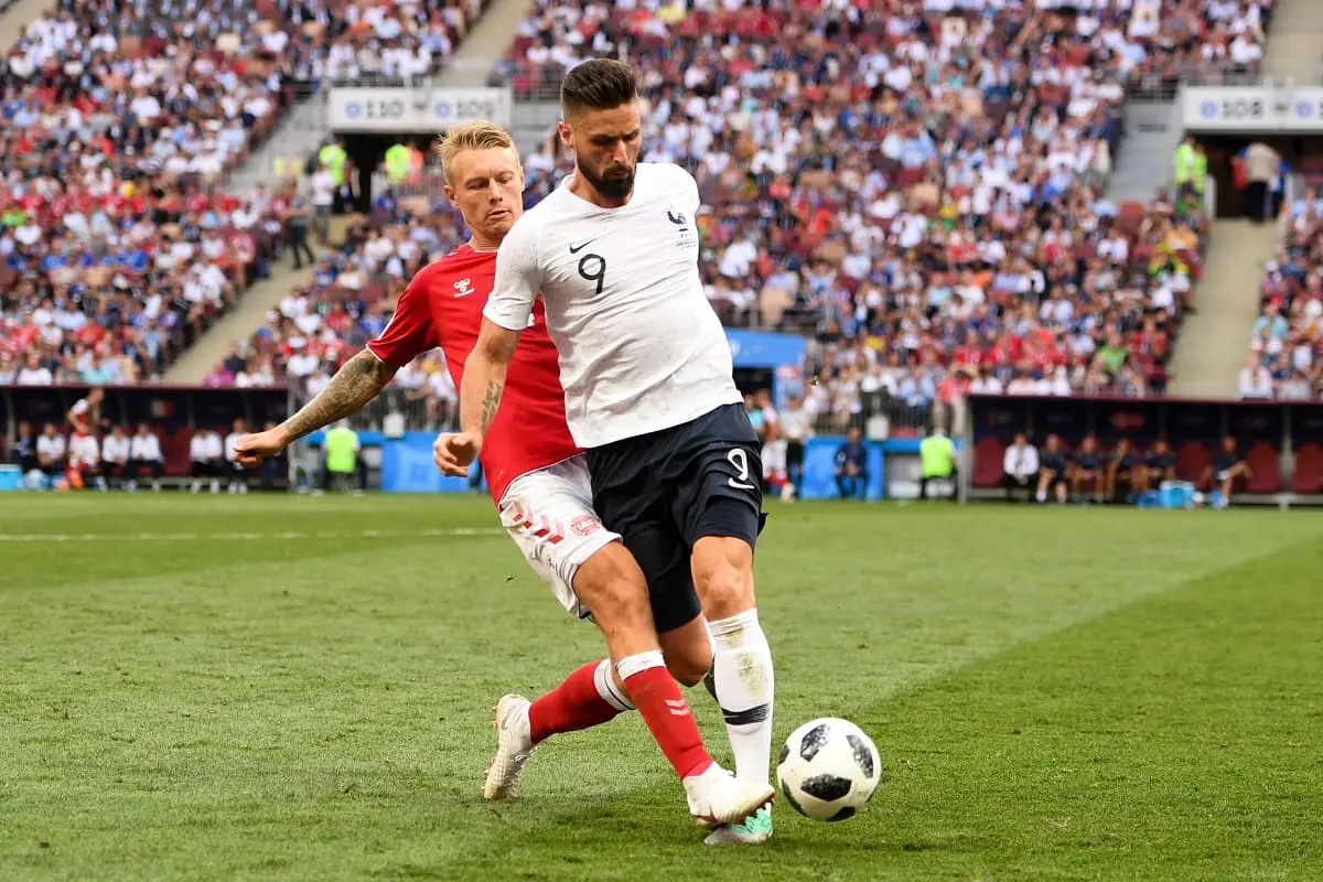 Olivier Giroud Simon Kjaer