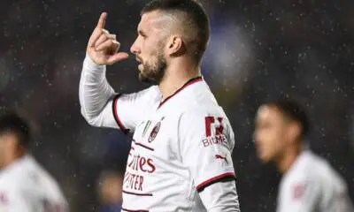esultanza gol Ante Rebic