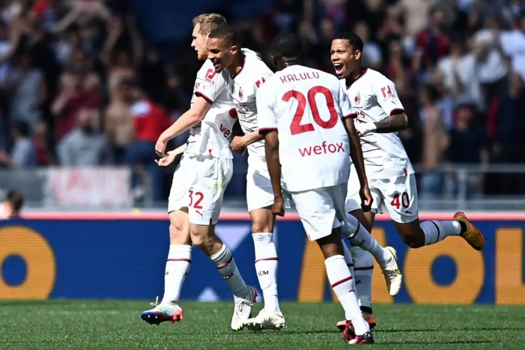 esultanza gol Tommaso Pobega