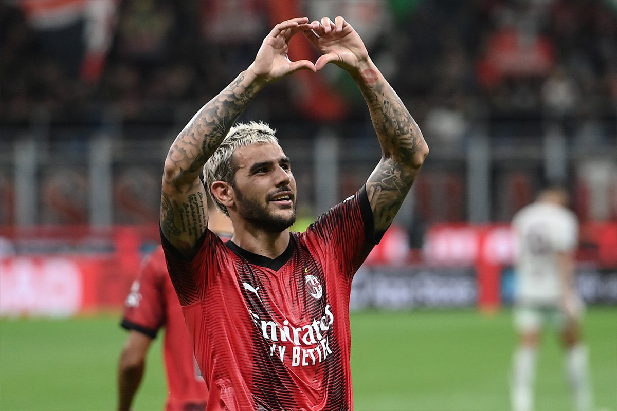 Inter Milan, buone notizie per i rossoneri: Theo Hernandez è