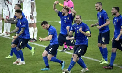 Nazionale Italia, Di Lorenzo, Bonucci, Berardi
