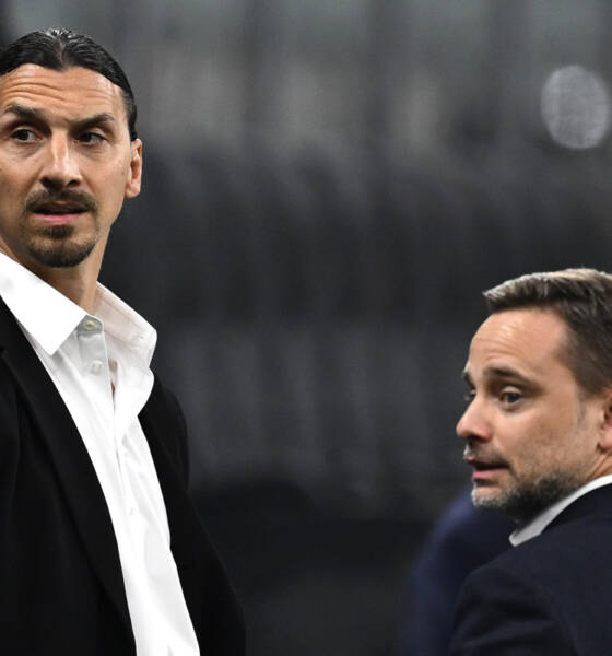 Zlatan Ibrahimovic e Giorgio Furlani