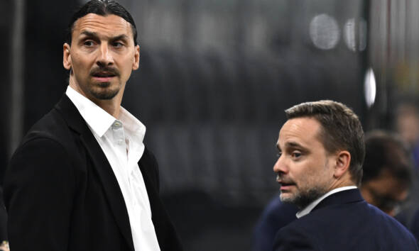 Zlatan Ibrahimovic e Giorgio Furlani