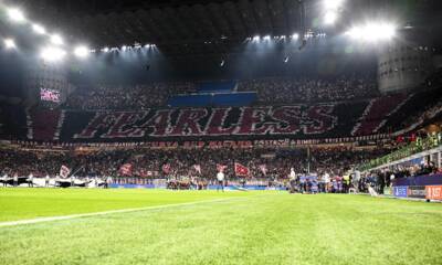 Coreografia Curva Sud Milan