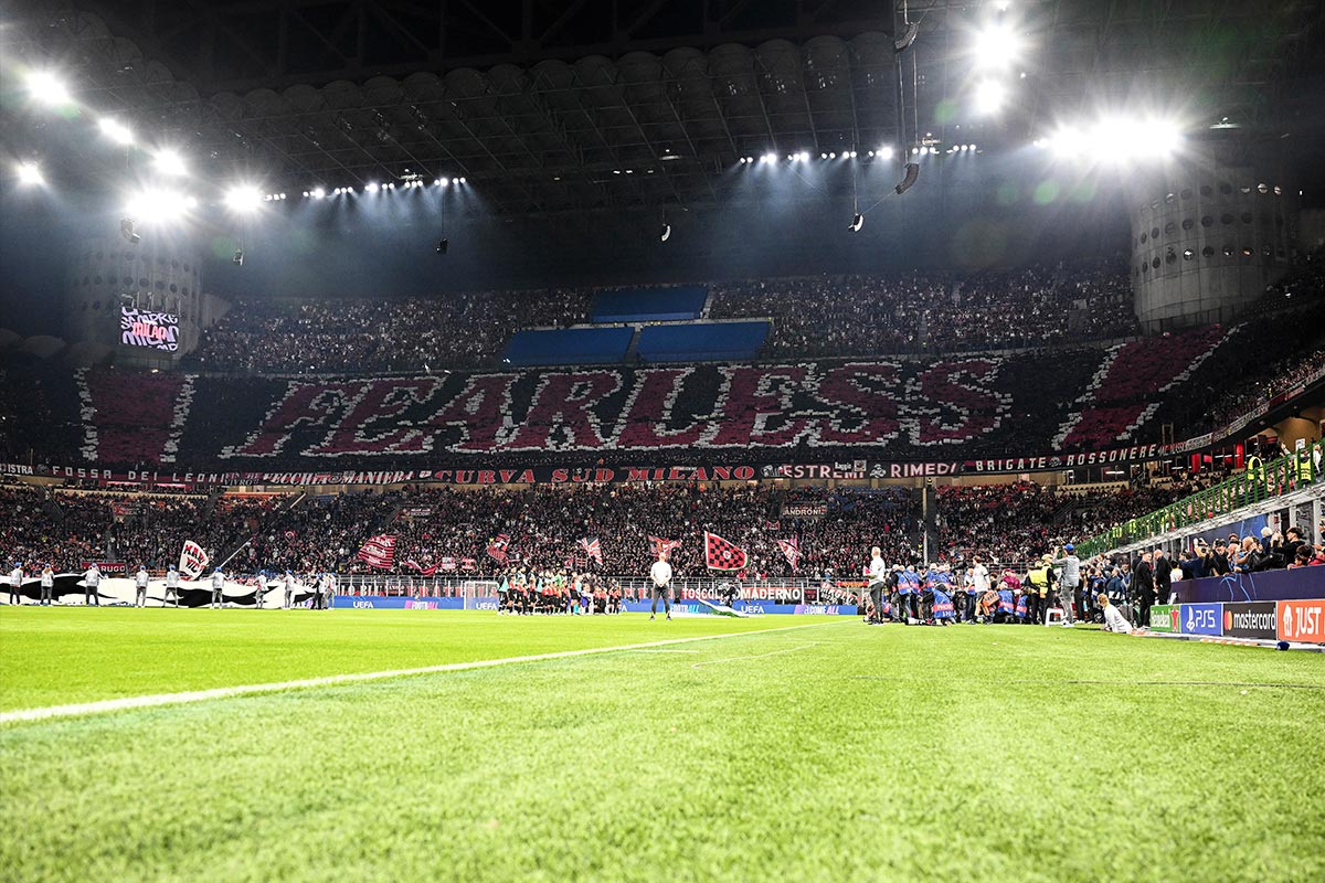 Coreografia Curva Sud Milan