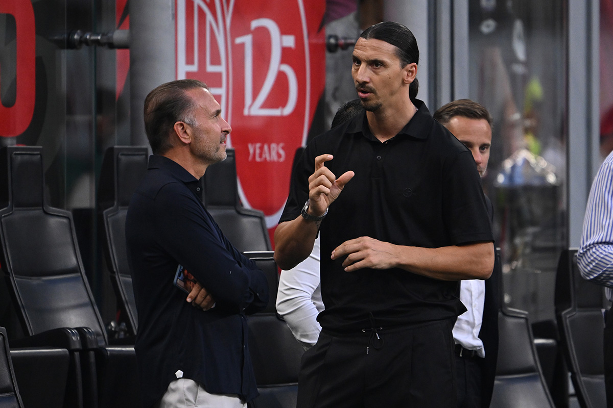 Gerry Cardinale e Zlatan Ibrahimovic