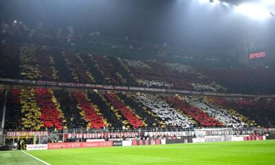 Coreografia Milan-Genoa 125 anni