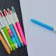 Dettaglio delle penne colorate Bic 4 Colours.