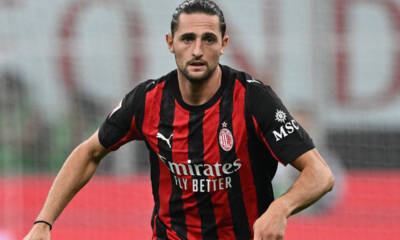 Adrien Rabiot Milan Coppa Italia Lecce